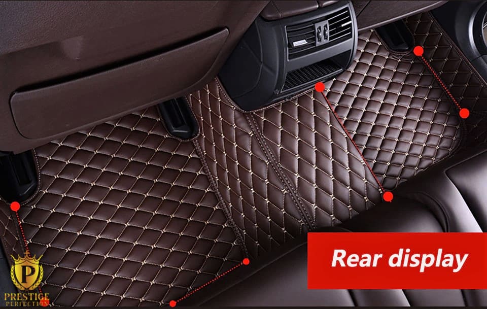 Premium Edition 3D Custom Mats All Black Prestige Perfection