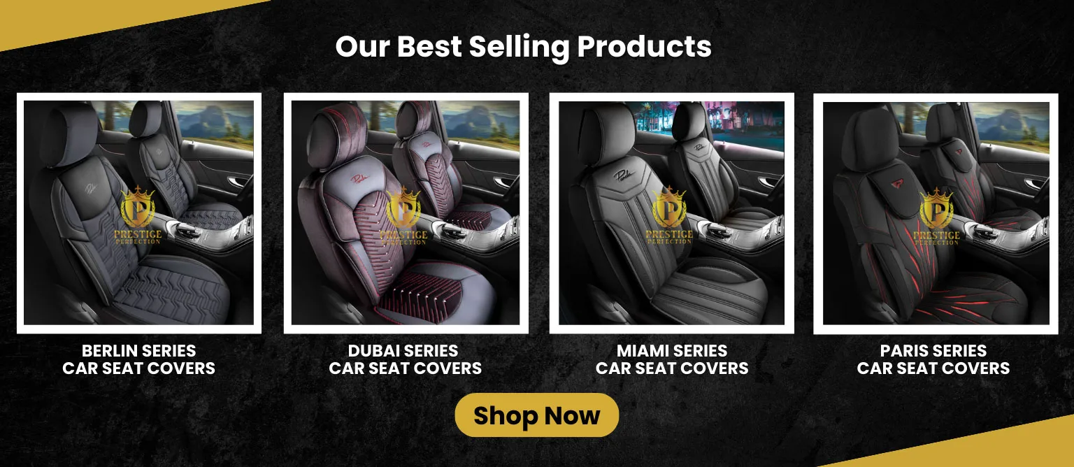 Car Seat Covers carousel banner (WebP) Luxury leather car seat covers range banner