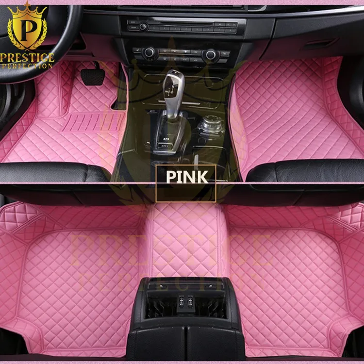 Signature Series custom car floor mats in Pink