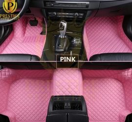 Signature Series custom car floor mats in Pink